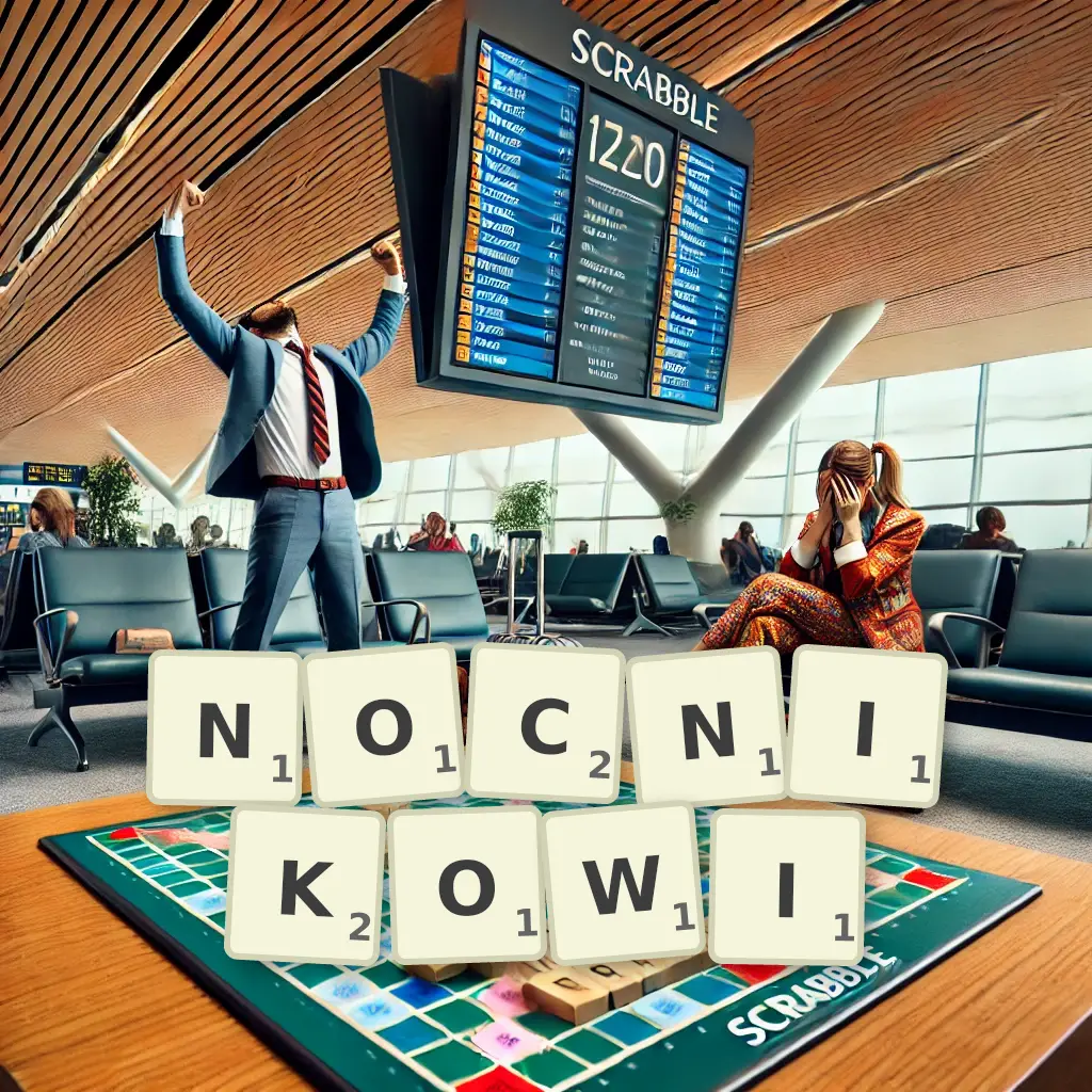 Słowa z liter NOCNIKOWI