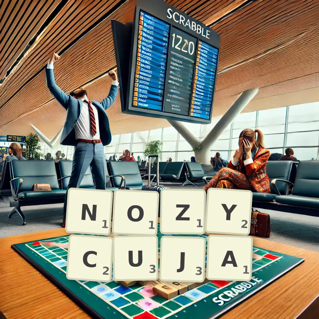 Słowa z liter NOŻYCUJĄ