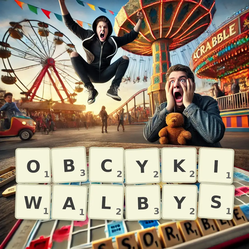 Słowa z liter OBCYKIWAŁBYŚ