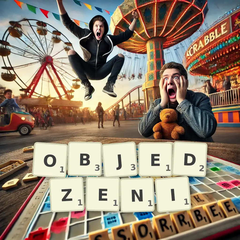 Słowa z liter OBJEDZENI