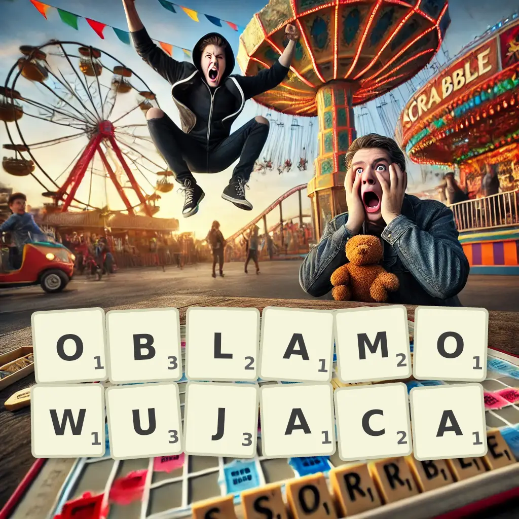 Słowa z liter OBLAMOWUJĄCĄ