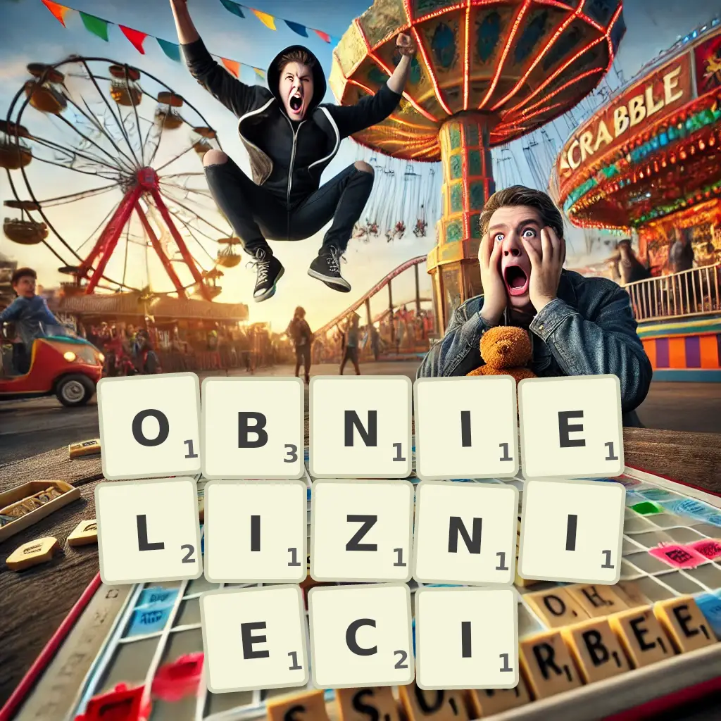 Słowa z liter OBNIELIŹNIĘCI