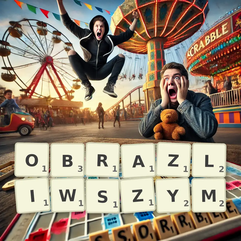 Słowa z liter OBRAŹLIWSZYM