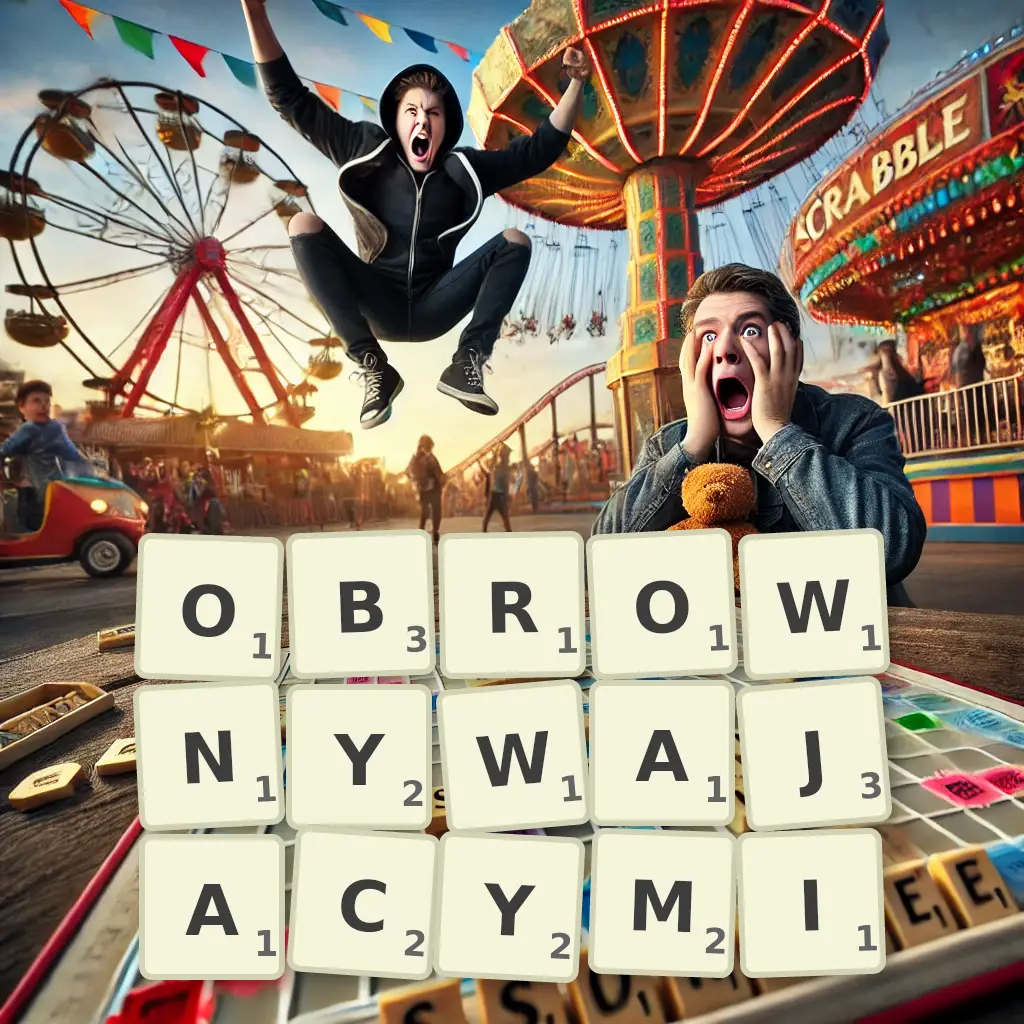 Słowa z liter OBRÓWNYWAJĄCYMI