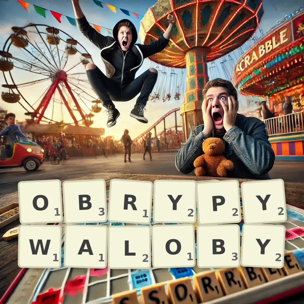 Słowa z liter OBRYPYWAŁOBY