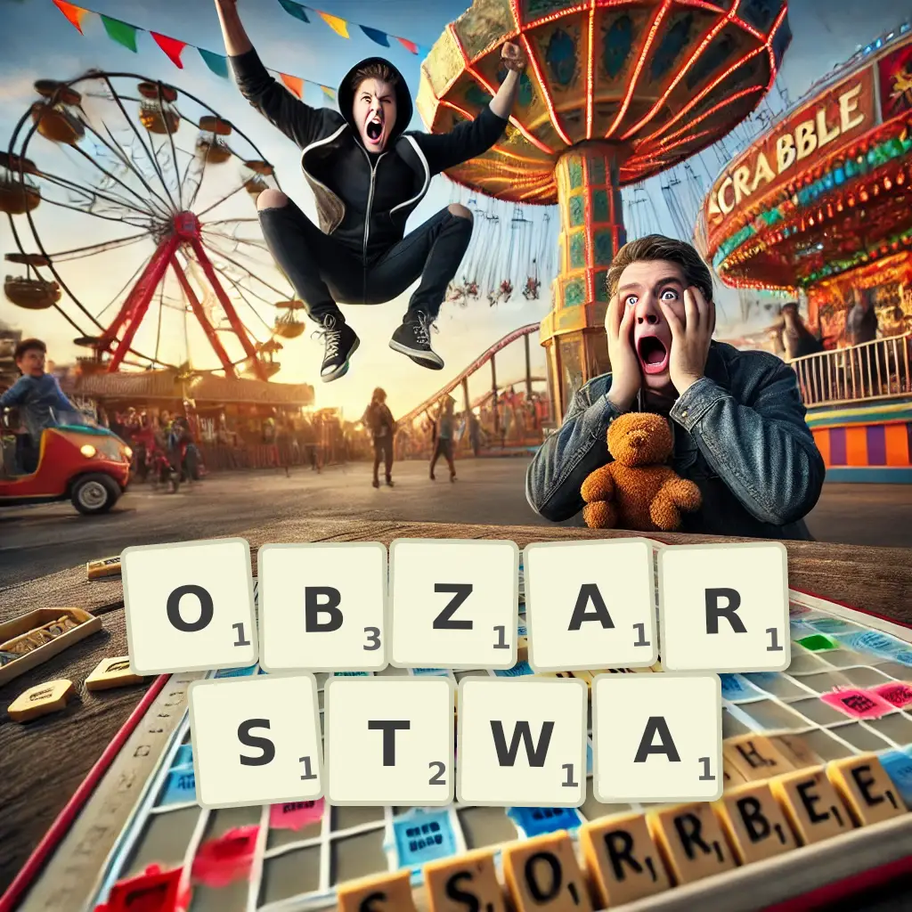 Słowa z liter OBŻARSTWA