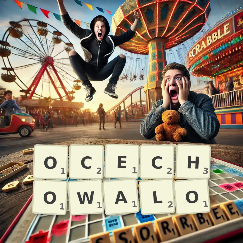 Słowa z liter OCECHOWAŁO