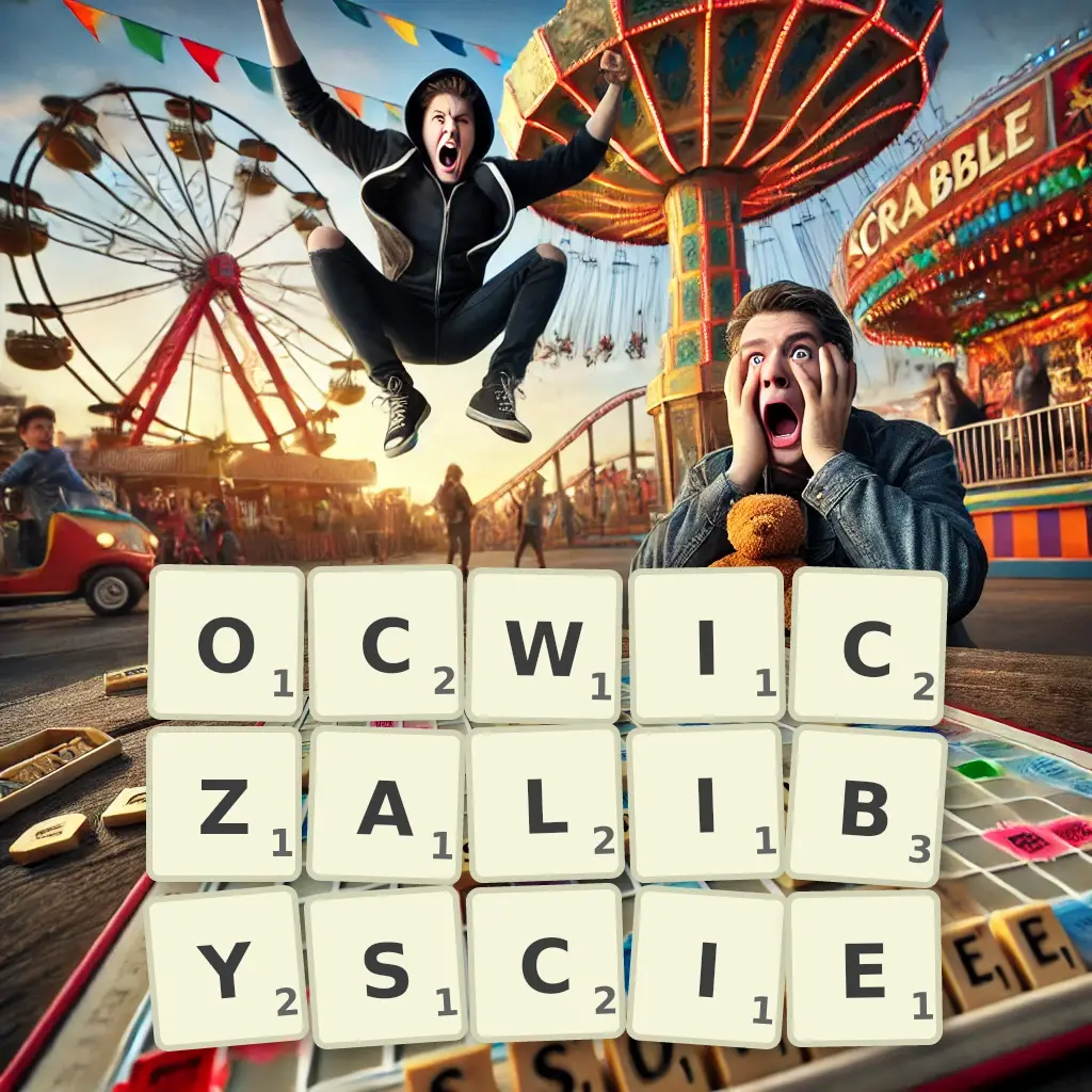 Słowa z liter OĆWICZALIBYŚCIE