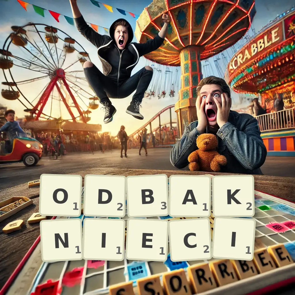 Słowa z liter ODBĄKNIĘCI