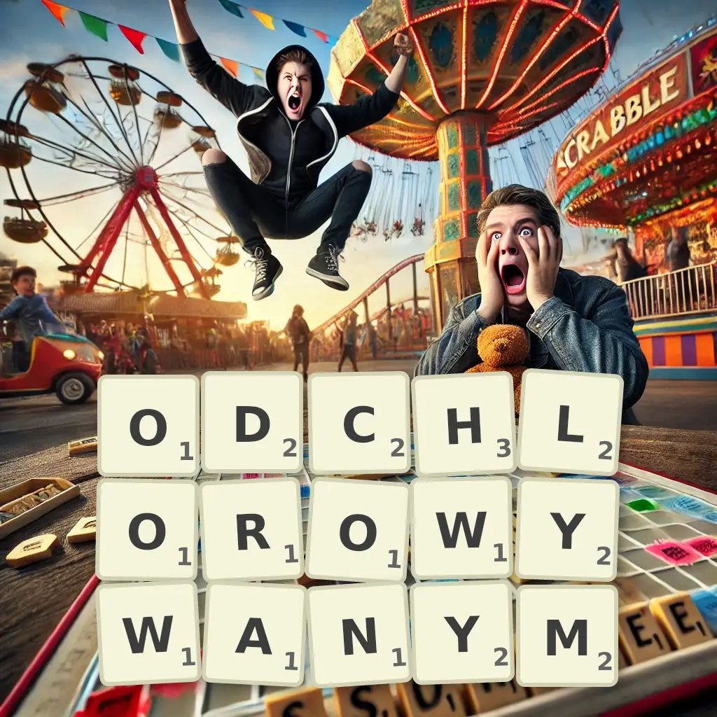 Słowa z liter ODCHLOROWYWANYM