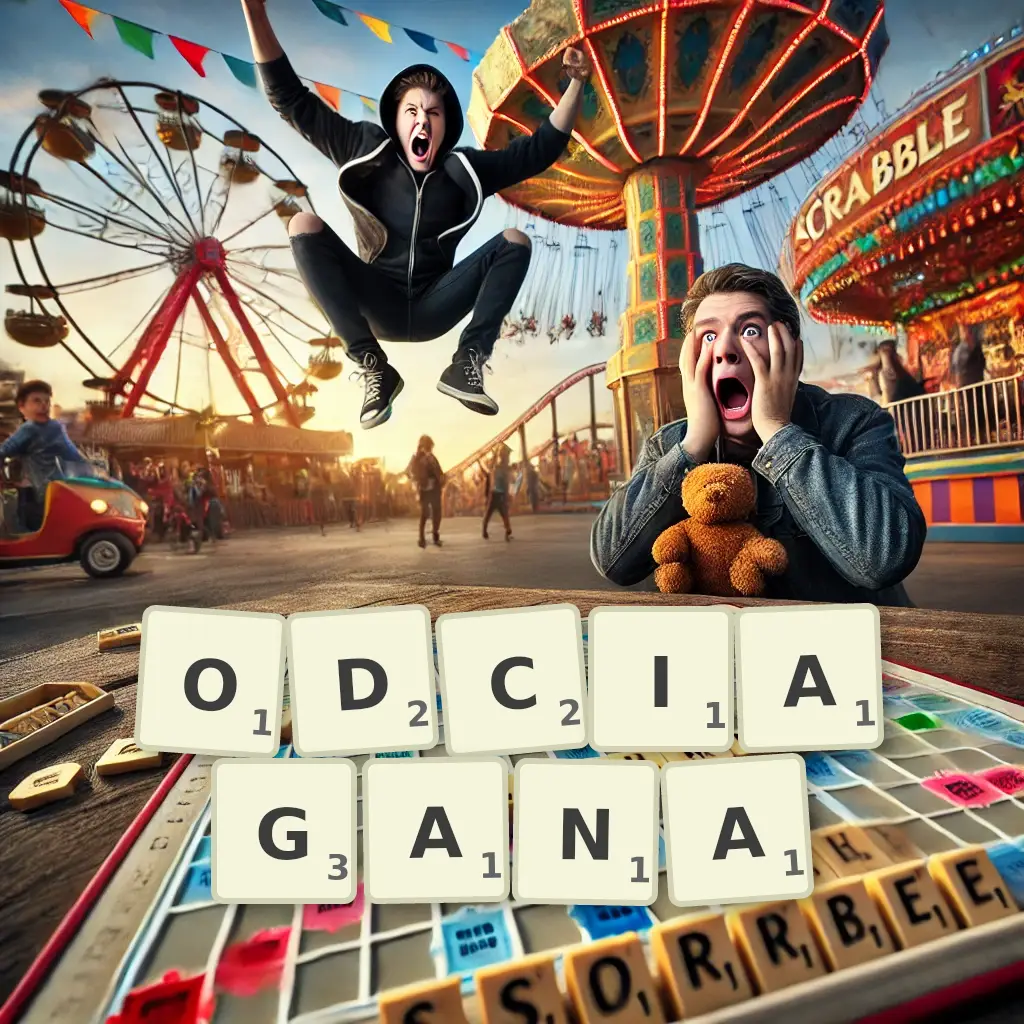 Słowa z liter ODCIĄGANA