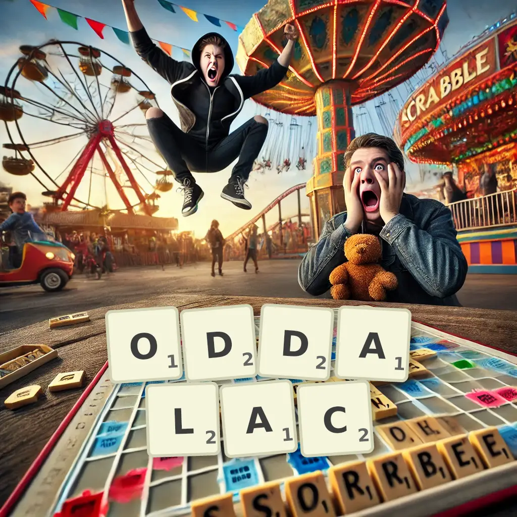 Słowa z liter ODDALAĆ