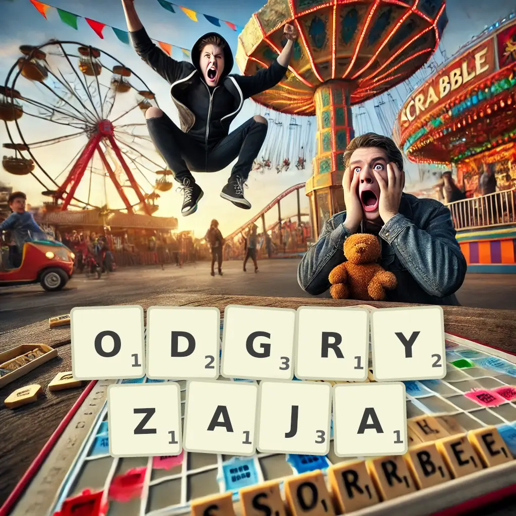 Słowa z liter ODGRYZAJĄ
