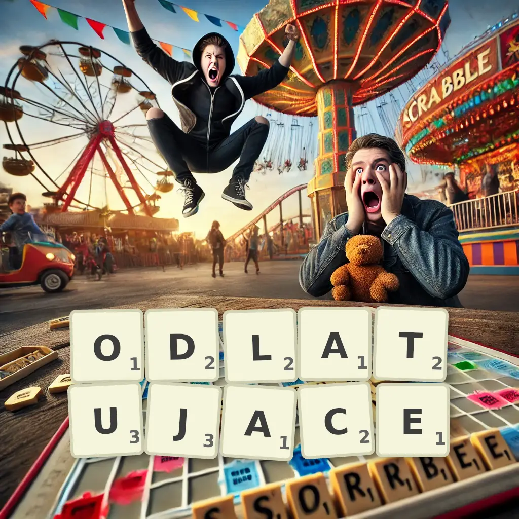Słowa z liter ODLATUJĄCE