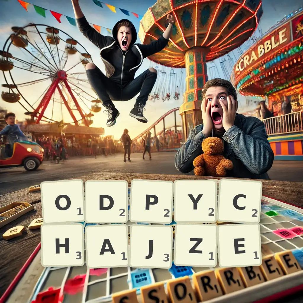 Słowa z liter ODPYCHAJŻE