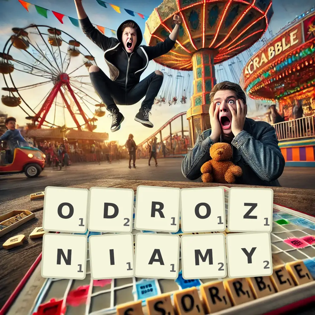 Słowa z liter ODRÓŻNIAMY