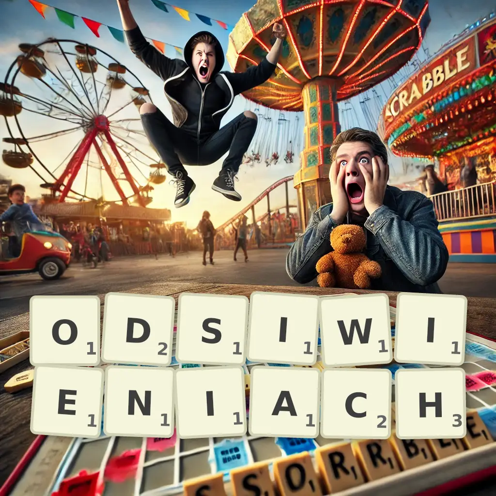 Słowa z liter ODSIWIENIACH