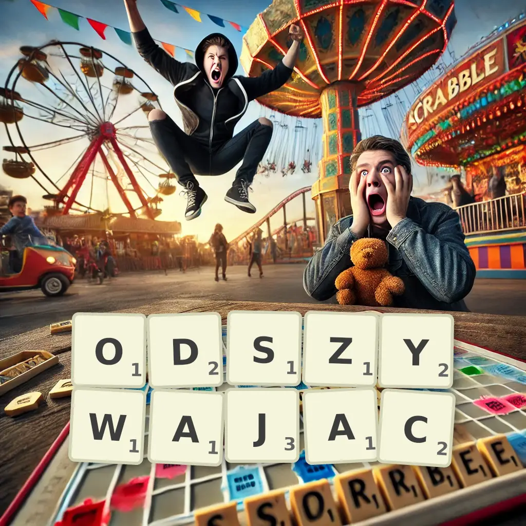 Słowa z liter ODSZYWAJĄC