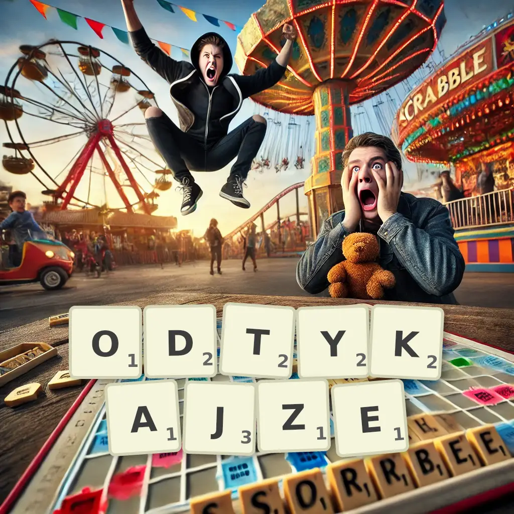 Słowa z liter ODTYKAJŻE