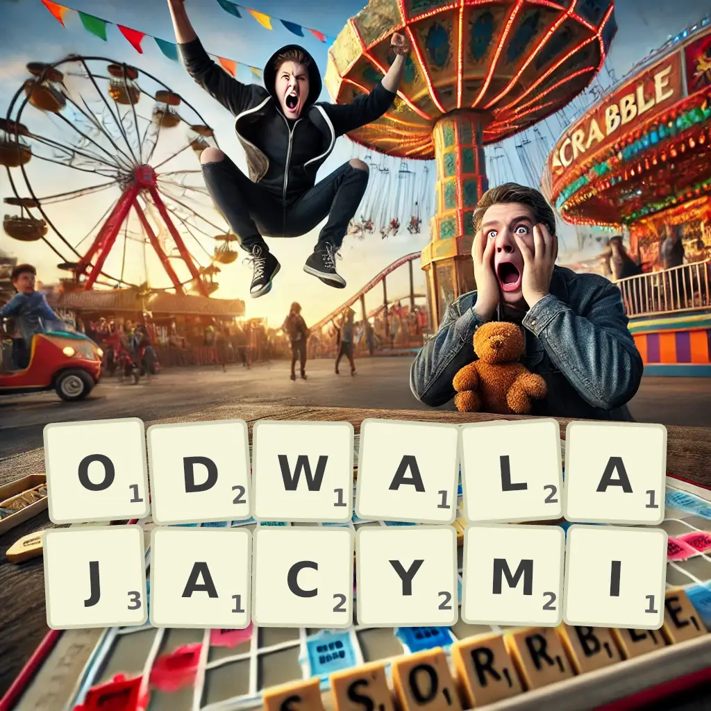 Słowa z liter ODWALAJĄCYMI