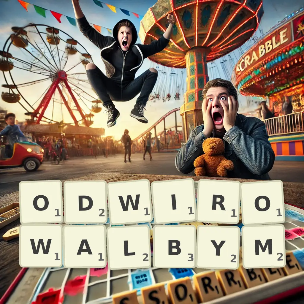 Słowa z liter ODWIROWAŁBYM