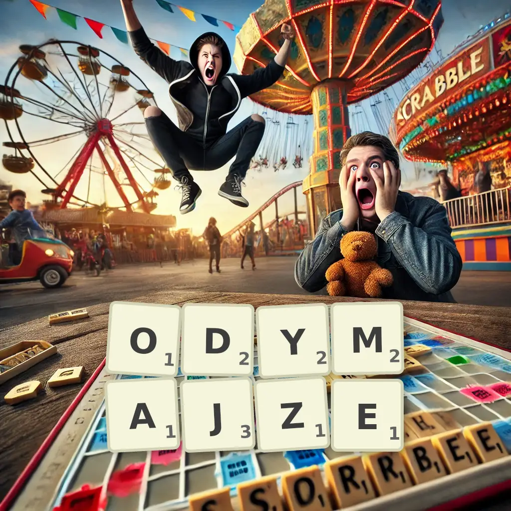 Słowa z liter ODYMAJŻE