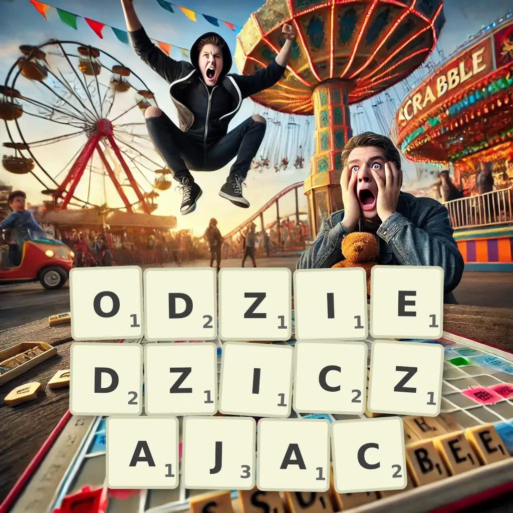 Słowa z liter ODZIEDZICZAJĄC