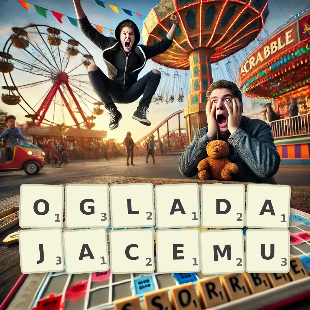 Słowa z liter OGLĄDAJĄCEMU