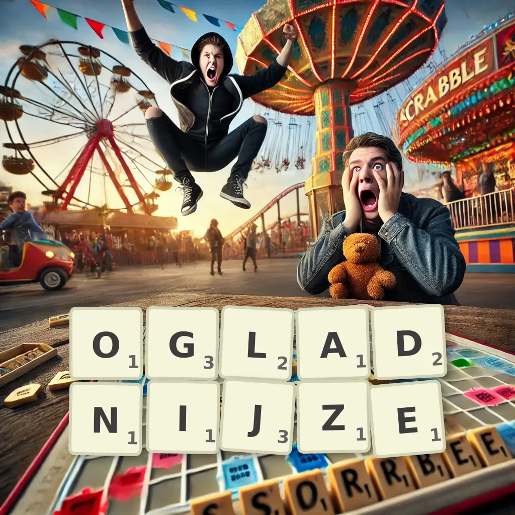 Słowa z liter OGLĄDNIJŻE