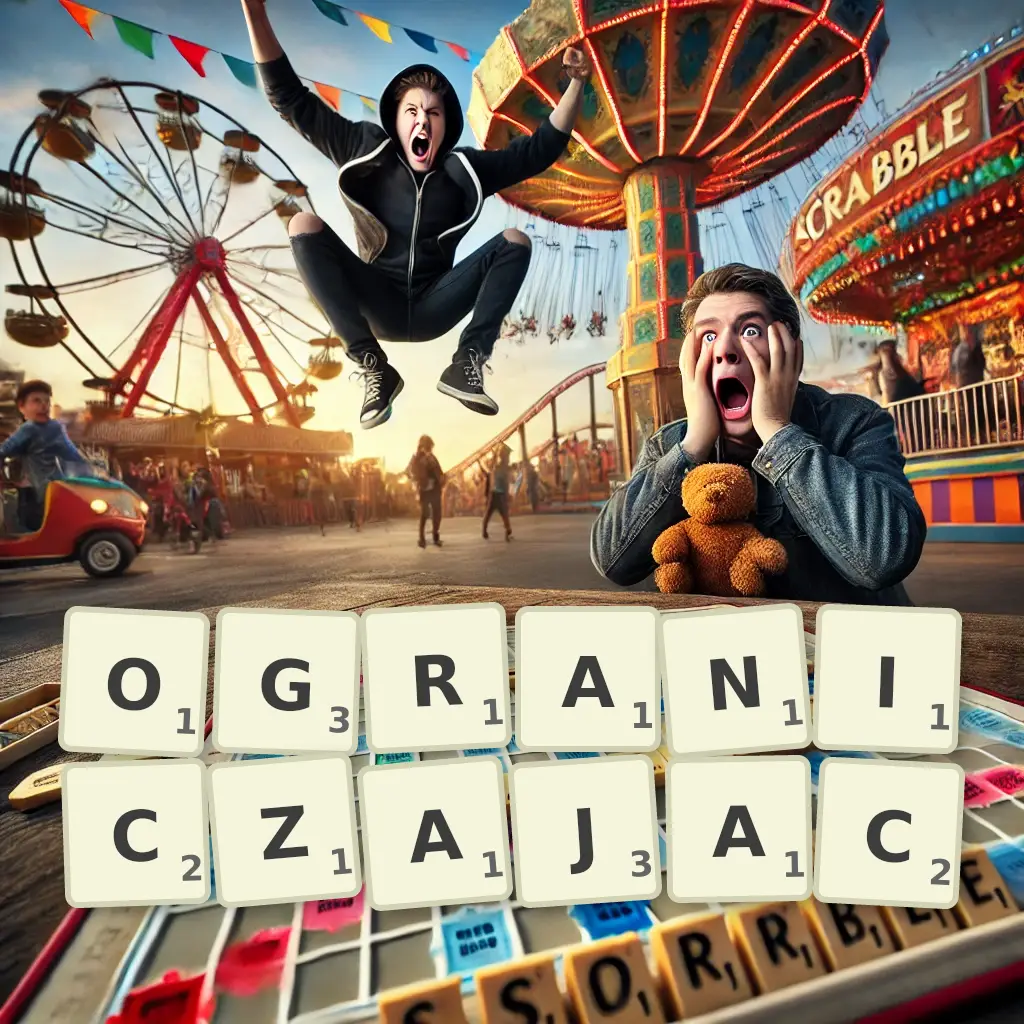 Słowa z liter OGRANICZAJĄC
