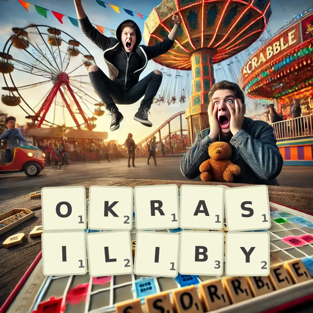 Słowa z liter OKRASILIBY