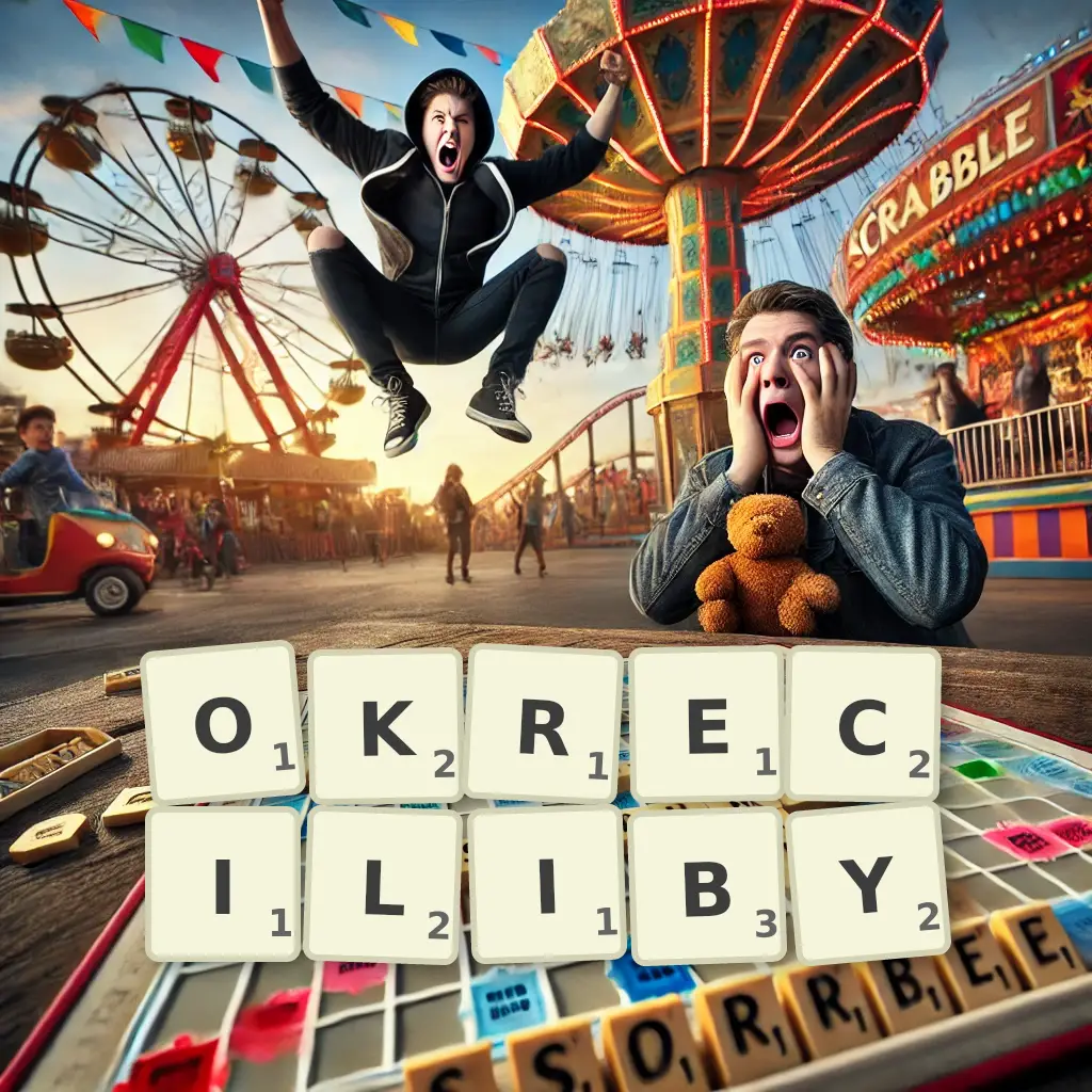 Słowa z liter OKRĘCILIBY