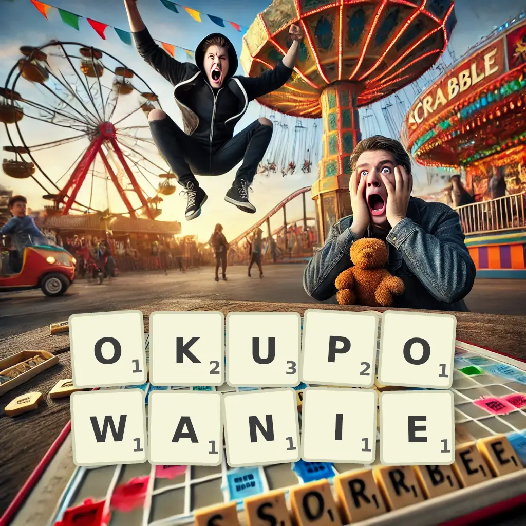 Słowa z liter OKUPOWANIE