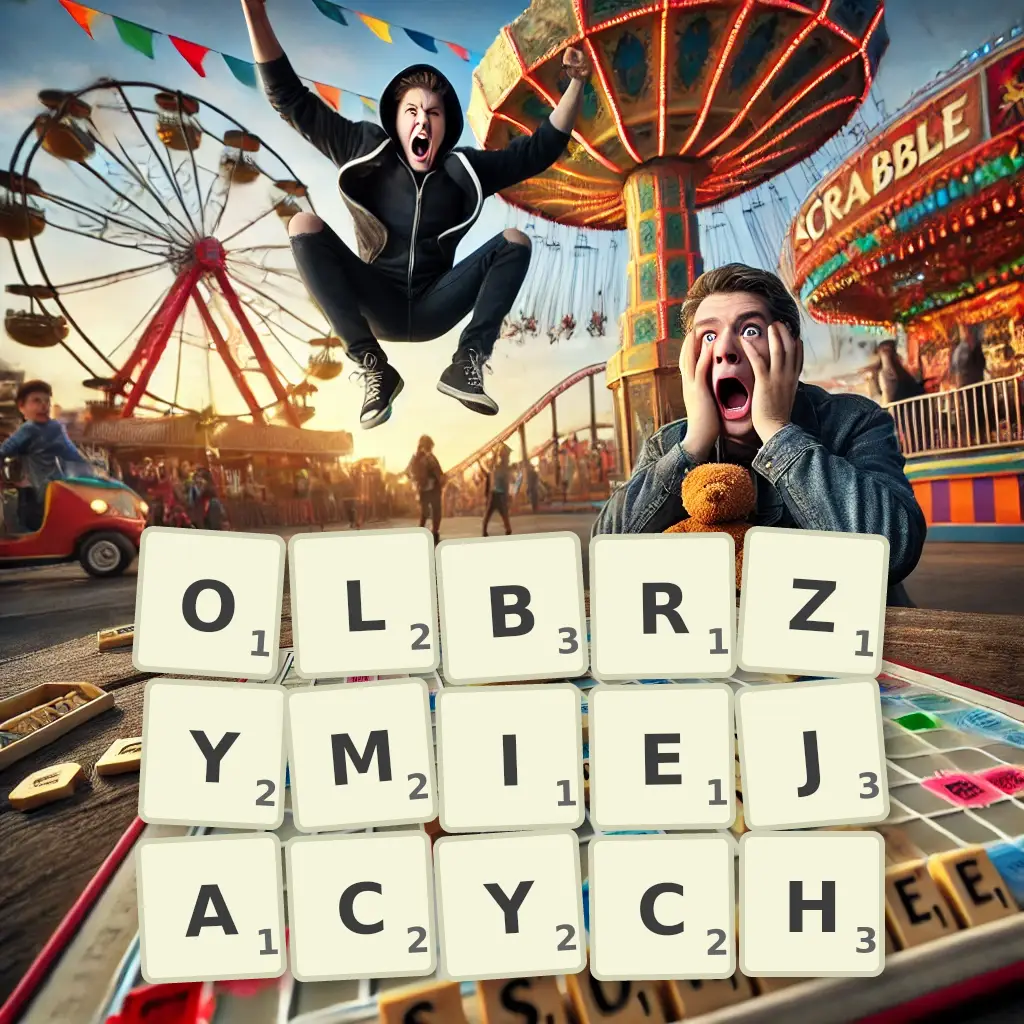Słowa z liter OLBRZYMIEJĄCYCH