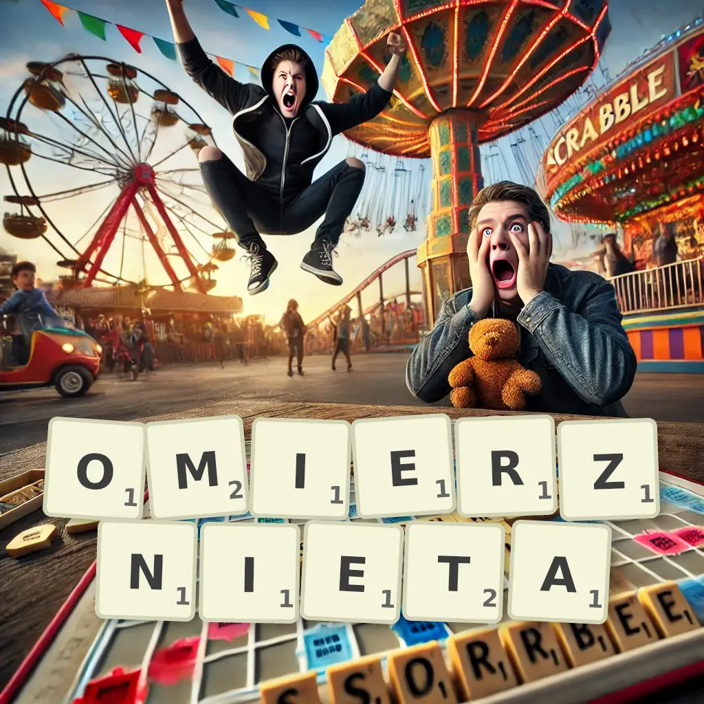 Słowa z liter OMIERZNIĘTĄ