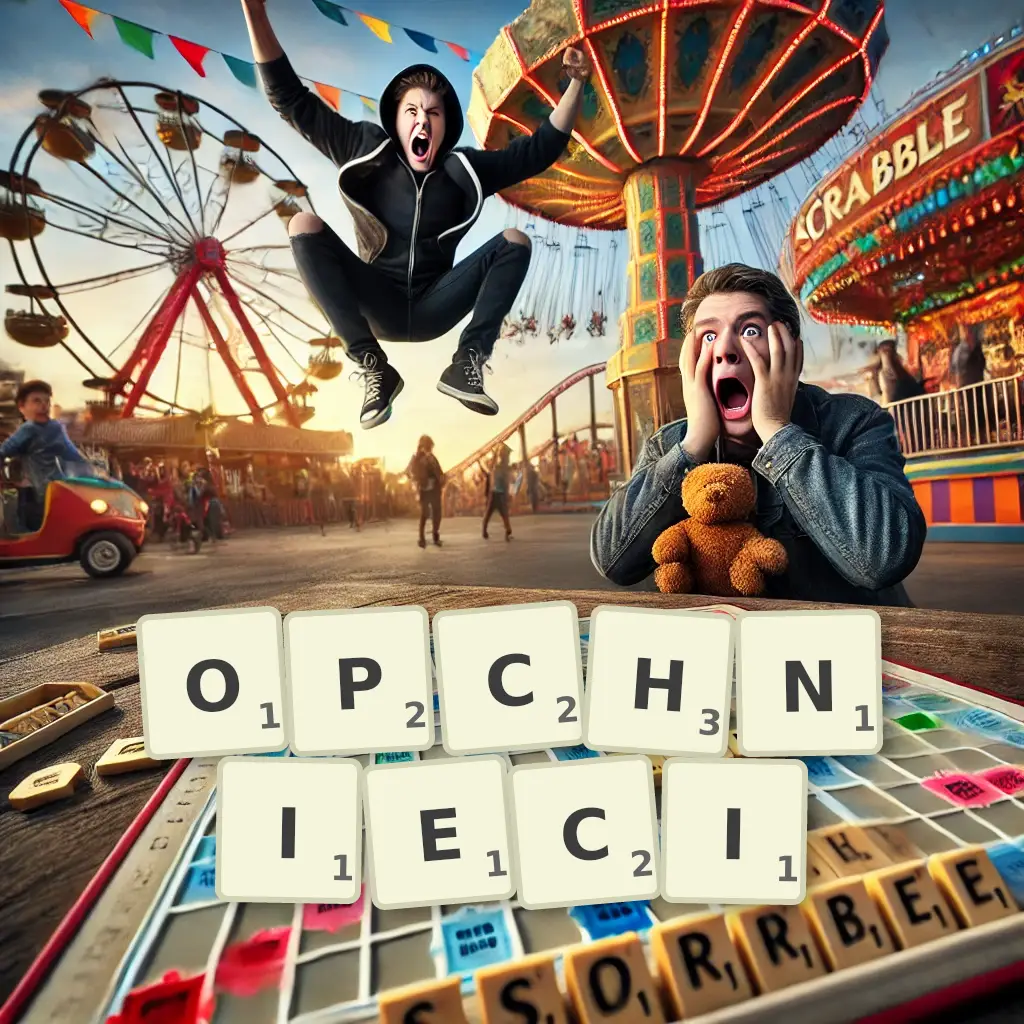 Słowa z liter OPCHNIĘCI