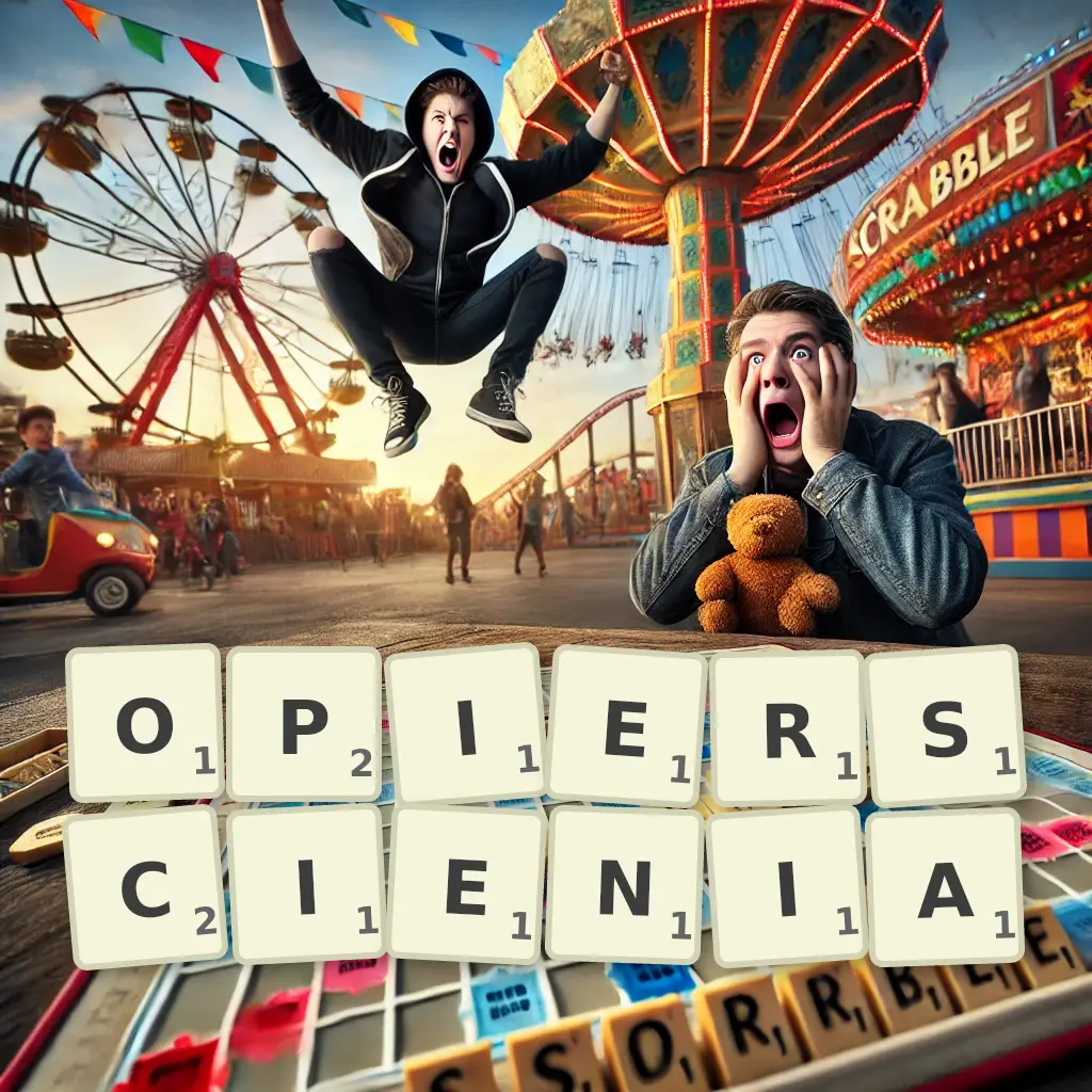 Słowa z liter OPIERŚCIENIA