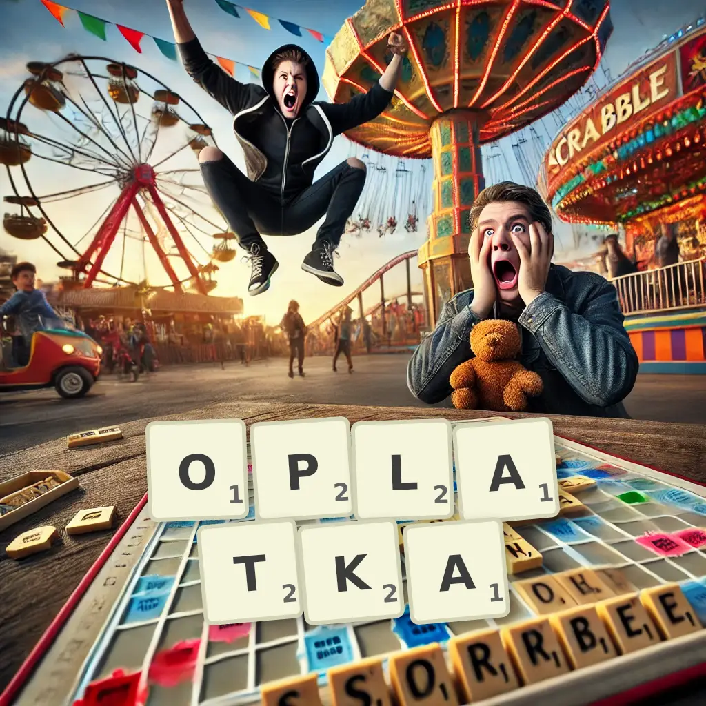 Słowa z liter OPŁATKA