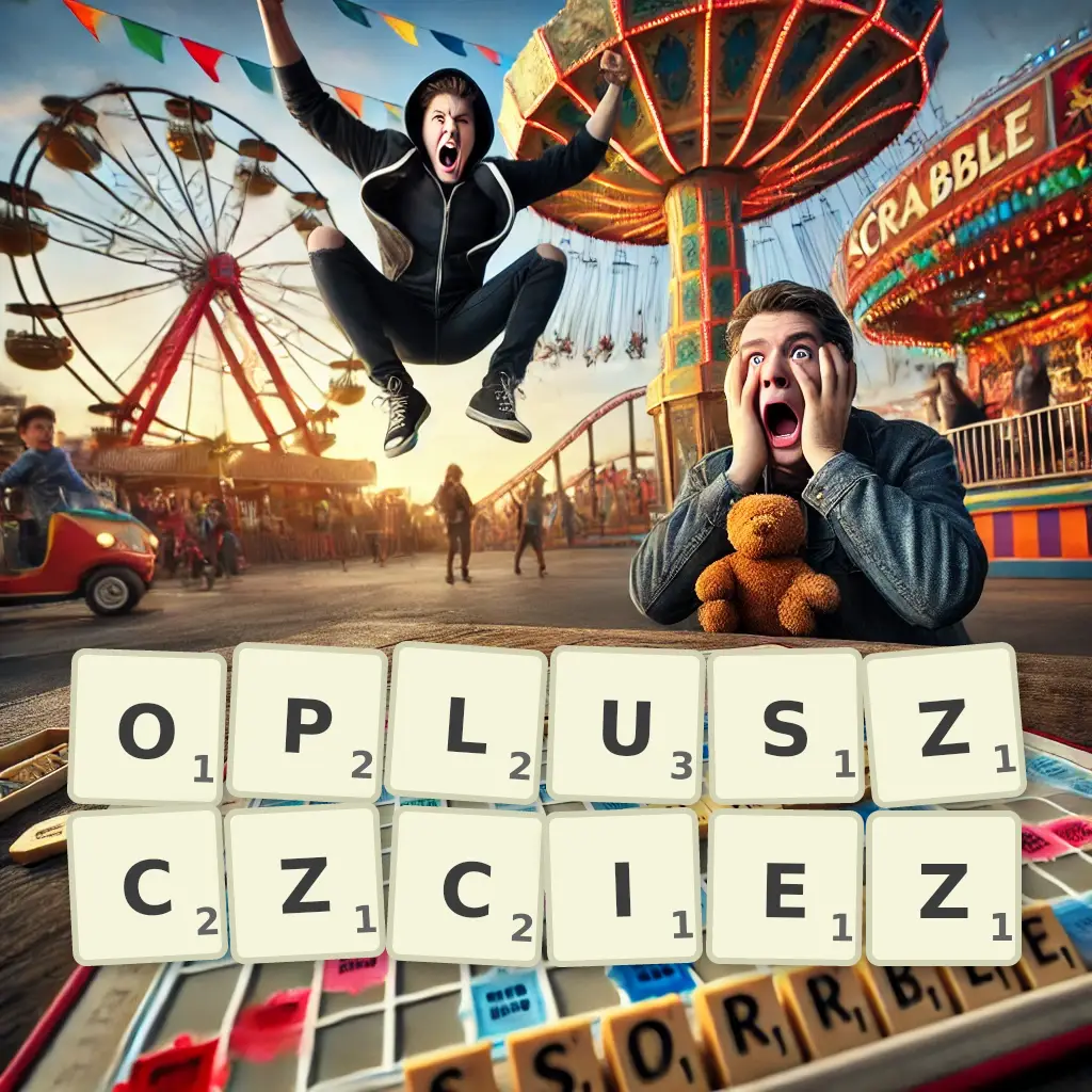 Słowa z liter OPLUSZCZCIEŻ