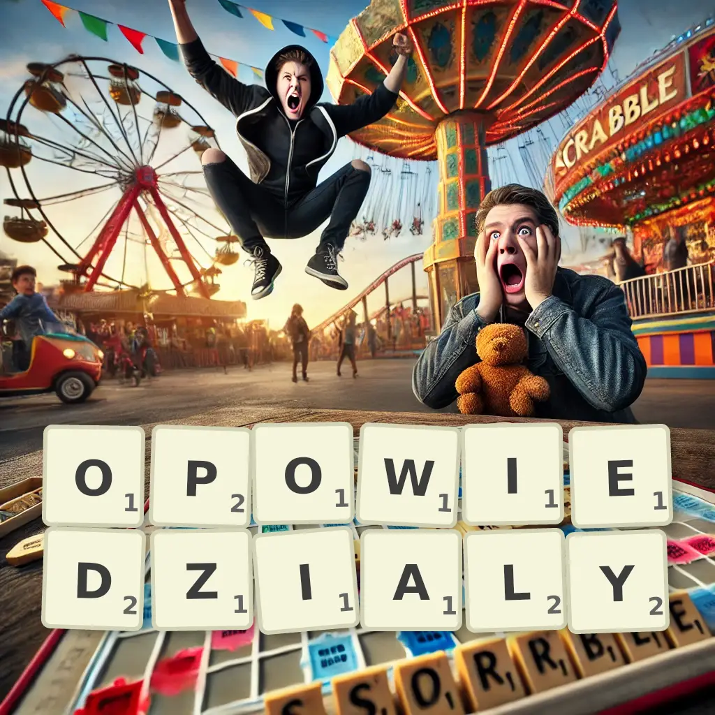 Słowa z liter OPOWIEDZIAŁY