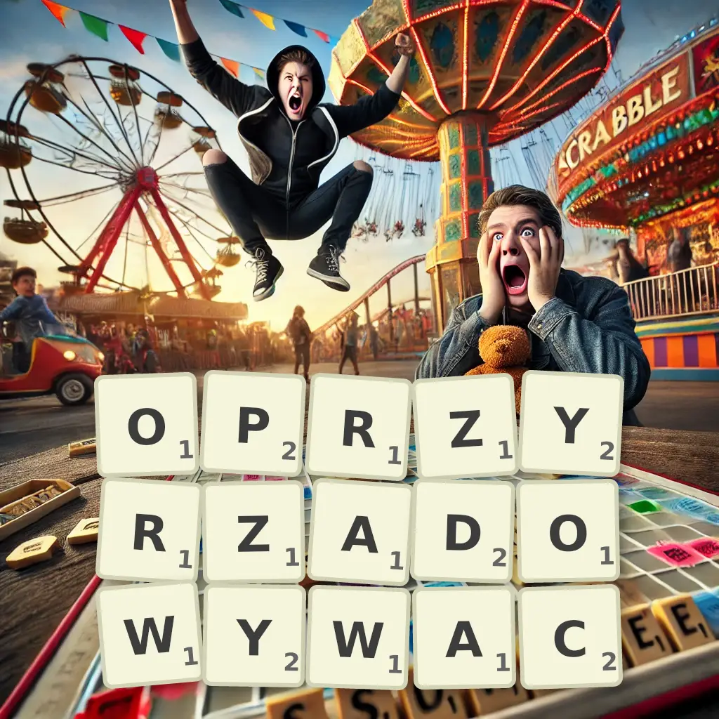 Słowa z liter OPRZYRZĄDOWYWAĆ
