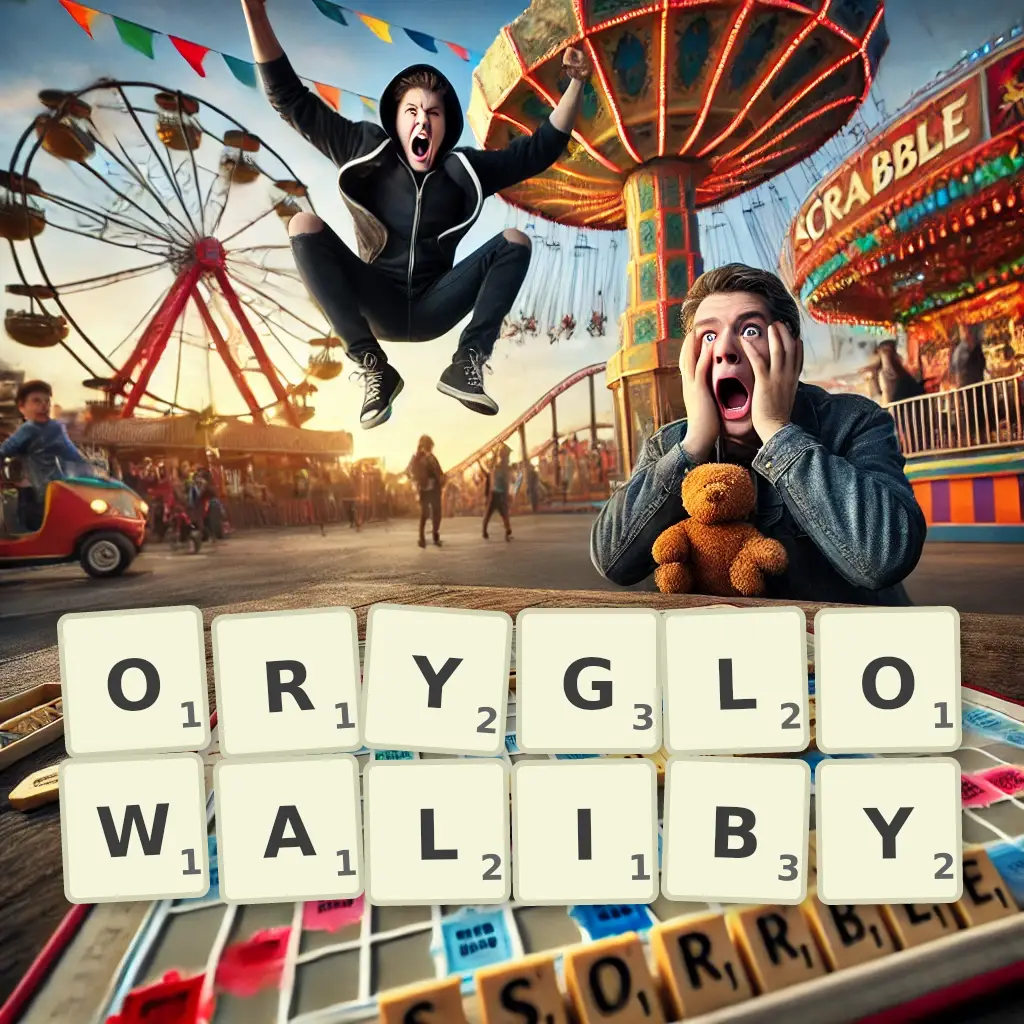 Słowa z liter ORYGLOWALIBY