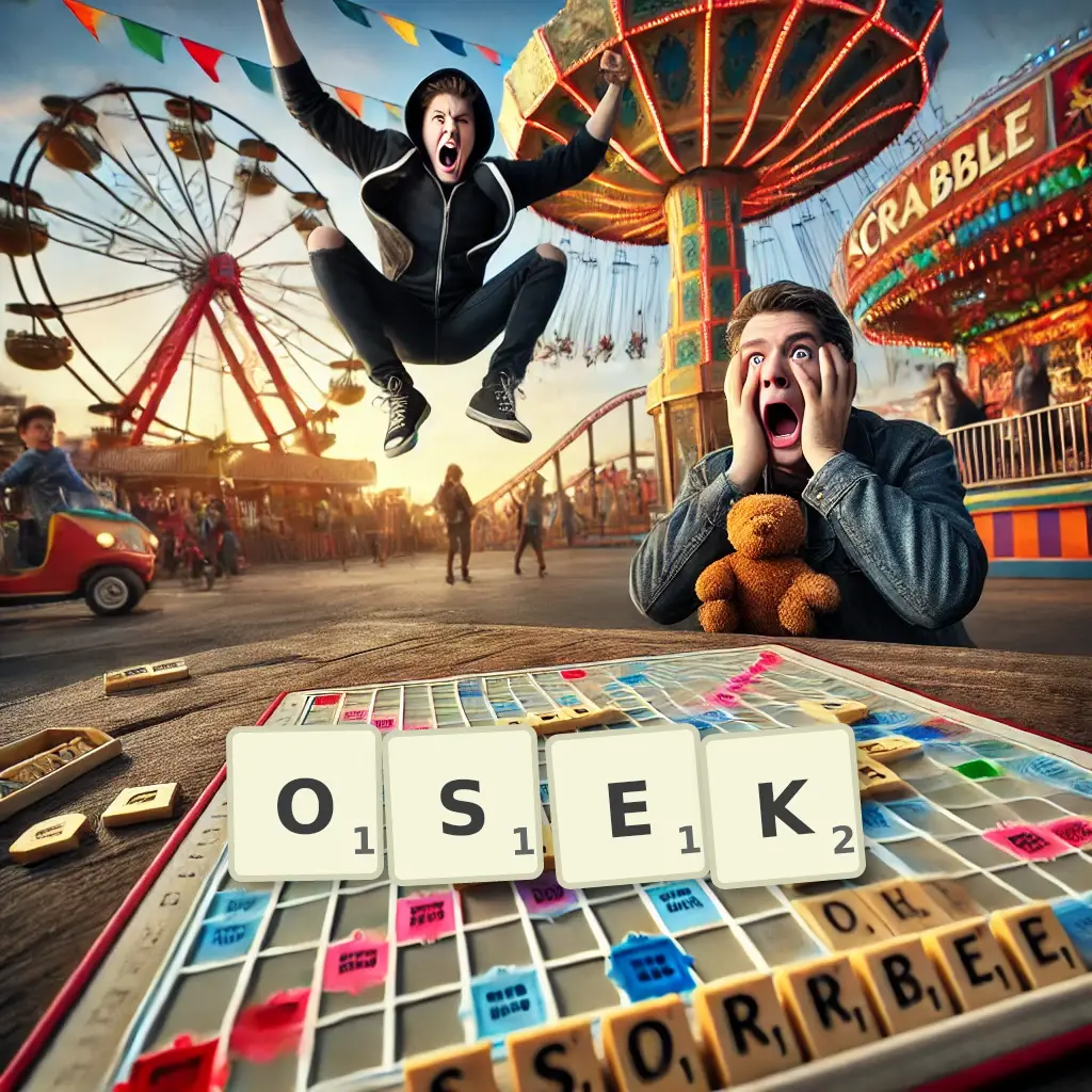 Słowa z liter OSĘK