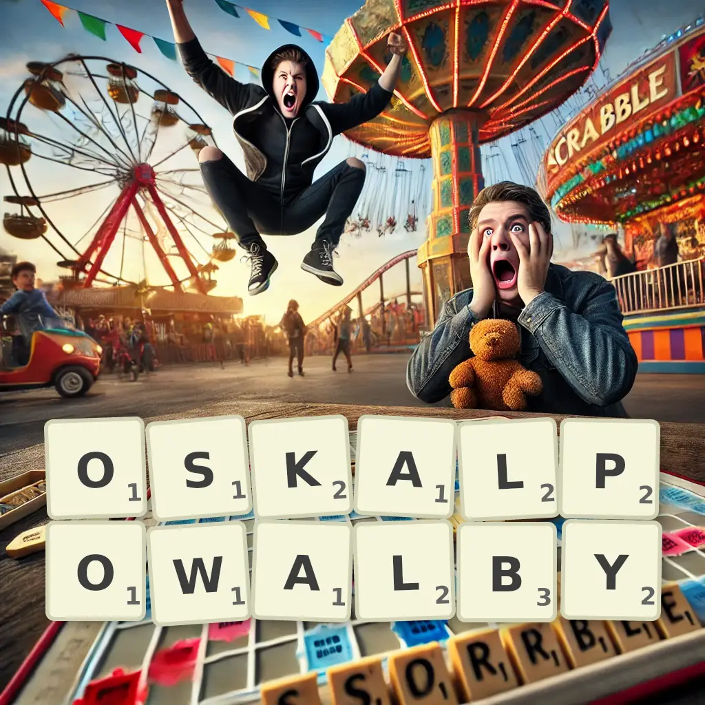 Słowa z liter OSKALPOWAŁBY