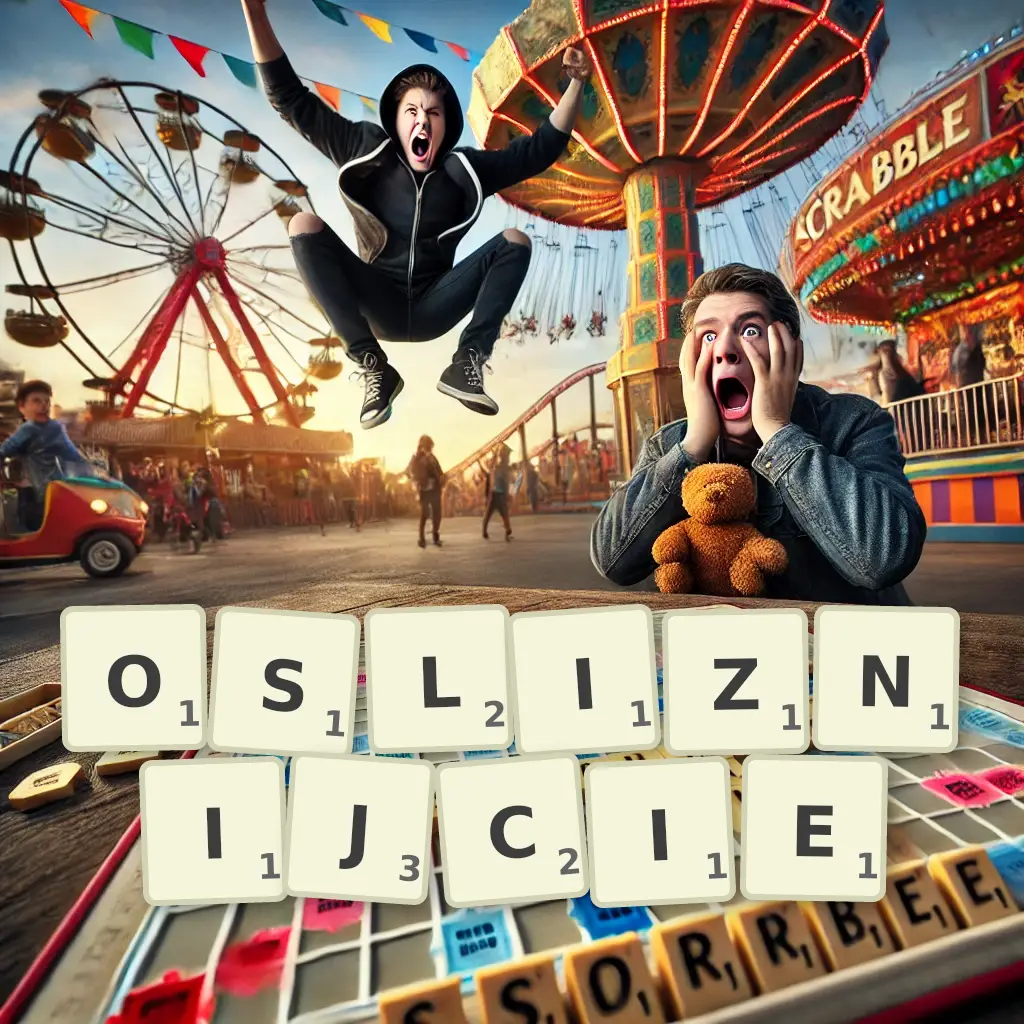 Słowa z liter OŚLIŹNIJCIE