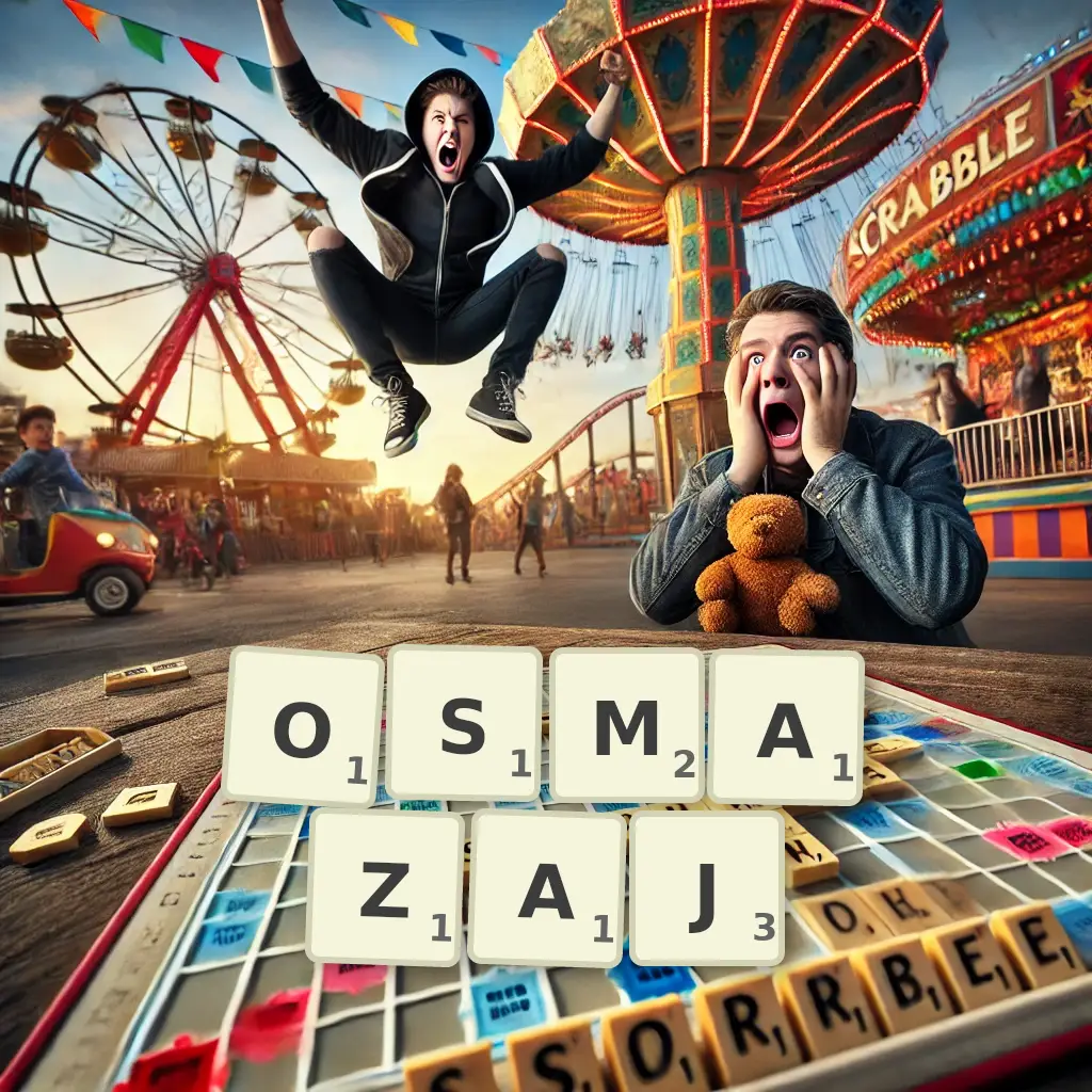 Słowa z liter OSMAŻAJ