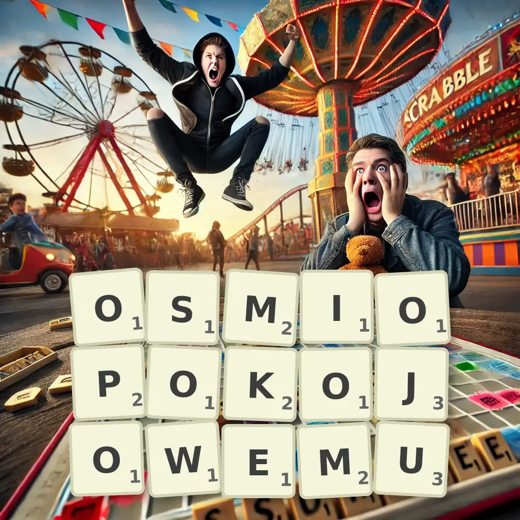 Słowa z liter OŚMIOPOKOJOWEMU