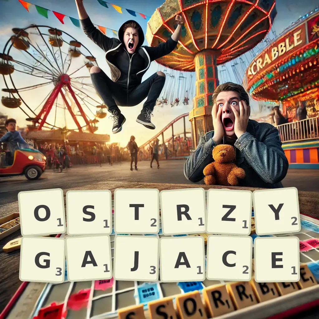 Słowa z liter OSTRZYGAJĄCE