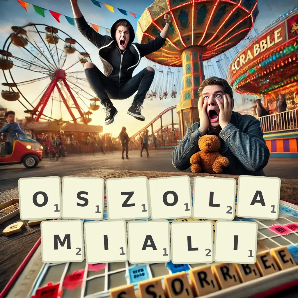 Słowa z liter OSZOŁAMIALI