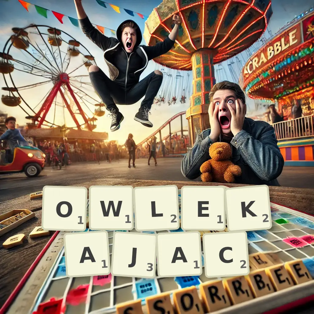 Słowa z liter OWLEKAJĄC